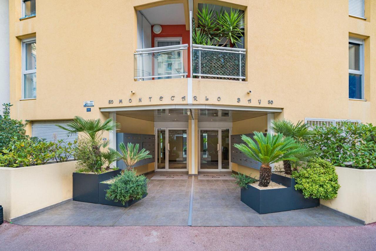 Frontiere Monaco, Terrasse, Vue Mer, Parking - Ab Beausoleil Exterior foto